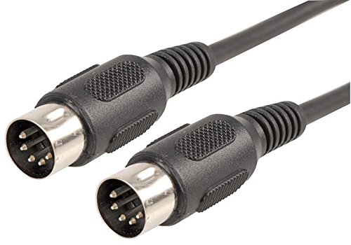 Pro Signal PSG00909 5 Pin 180 Grad DIN-Stecker auf Stecker, 1,2 m von PROSIGNAL