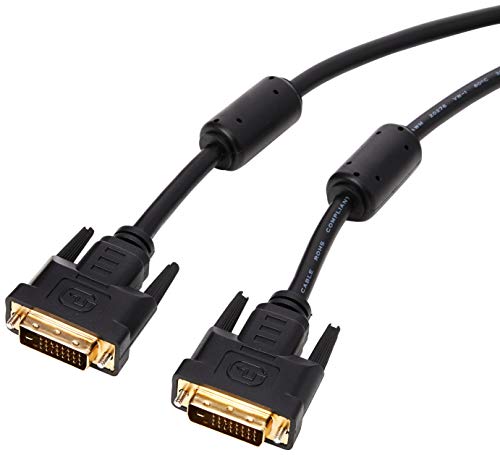 Pro Signal PSG90588 DVI-D Dual Link Stecker auf Stecker, 2 m, Schwarz von PROSIGNAL