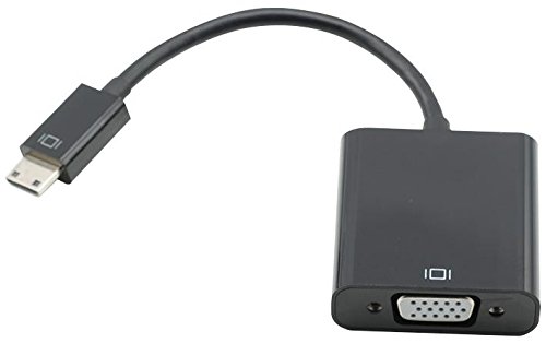 Pro Signal PSG90915 Mini HDMI auf VGA Adapter Stecker auf Buchse, schwarz von PROSIGNAL