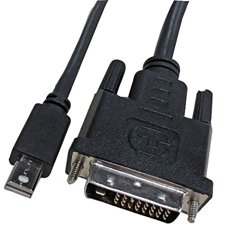 Pro Signal PSG91185 Mini DisplayPort 1.2 auf DVI, 1 m, Schwarz von PROSIGNAL