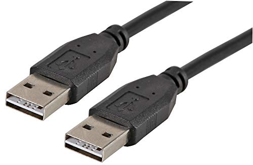 Pro Signal PSG91632 Umkehrbares USB 2.0 A-Kabel, Stecker auf Stecker, 0,5 m von PROSIGNAL