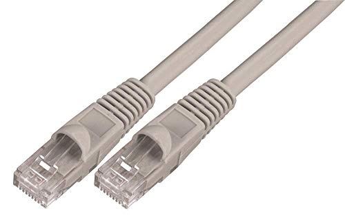 Pro Signal Snagless Cat6 UTP LSOH Ethernet-Patchkabel, 0,2 m, Grau von PROSIGNAL