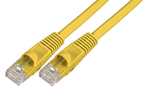 Pro Signal Snagless Cat6 UTP LSOH Ethernet-Patchkabel, 3 m, Gelb von PROSIGNAL