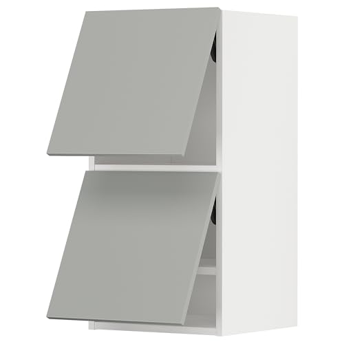 ProTuning METOD Hängeschrank horizontal mit 2 Türen, Weiß/Havstorp Hellgrau, 40x80 cm ProTuning METOD Hängeschrank horizontal mit 2 Türen, Weiß/Havstorp Hellgrau, 40x80 cm von ProTuning