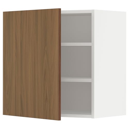 ProTuning METOD Hängeschrank mit Einlegeböden, Weiß/Tistorp Braun Walnuss-Effekt, 60x60 cm ProTuning METOD Hängeschrank mit Einlegeböden, Weiß/Tistorp Braun Walnuss-Effekt, 60x60 cm von ProTuning