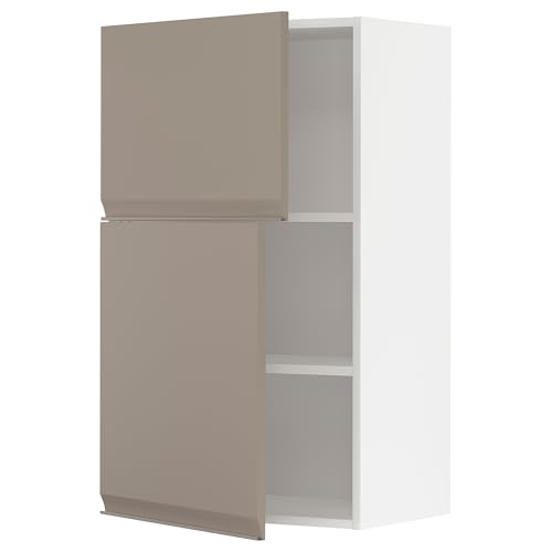 ProTuning METOD Hängeschrank mit Regalen/2 Türen, Weiß/Upplöv matt dunkelbeige, 60x100 cm ProTuning METOD Hängeschrank mit Regalen/2 Türen, Weiß/Upplöv matt dunkelbeige, 60x100 cm von ProTuning