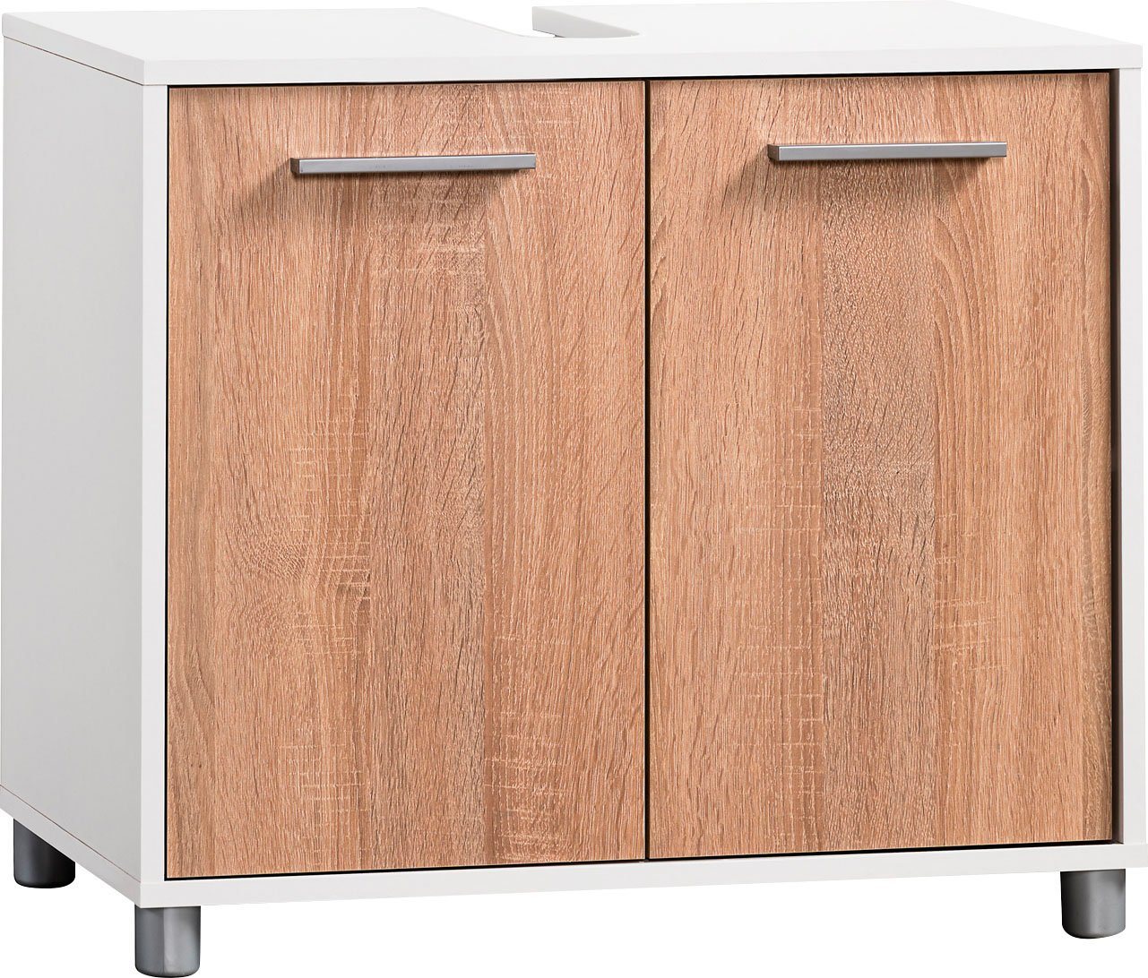 Procontour Waschbeckenunterschrank Betty Breite 64 cm, mit Einlegeboden, Badezimmerschrank WBU Badmöbel von Procontour