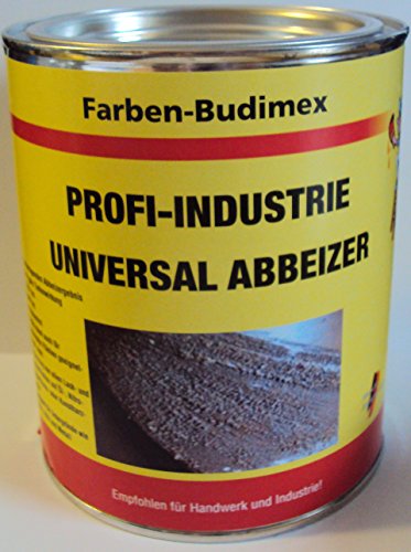 Farben-Budimex Profi-Industrie Universalabbeizer, hochwirksamer Spezial Abbeizer 750 g/für Stein, Holz u. Metall/tropft nicht von Profi-Industrie Universal-Abbeizer
