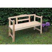 PROMADINO Bank, Holz, 2-Sitzer, BxHxT: 118 x 78 x 45,5 cm - braun PROMADINO Bank, Holz, 2-Sitzer, BxHxT: 118 x 78 x 45,5 cm - braun von Promadino