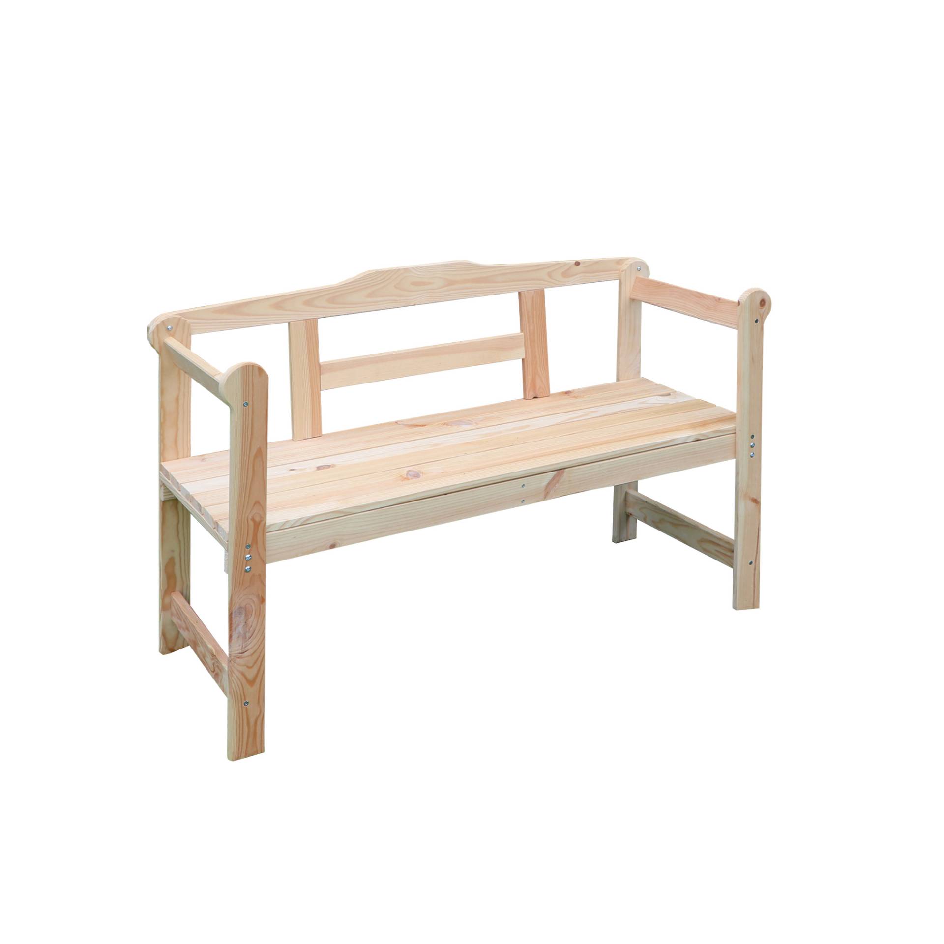 Promadino Gartenbank Holz braun 2-Sitzer 118 x 45 x 78 cm Promadino Gartenbank Holz braun 2-Sitzer 118 x 45 x 78 cm von Promadino