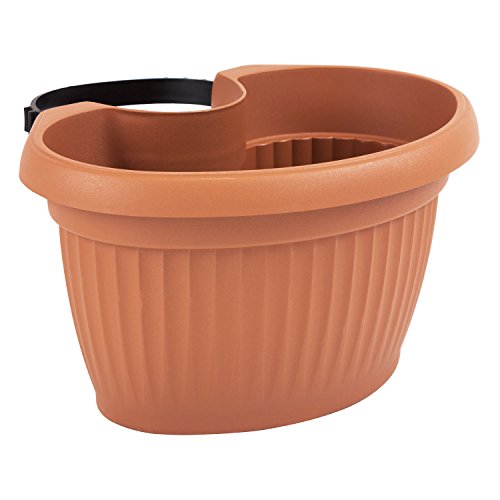 TERRA 4L. Topf, Abmessungen (mm) 198x150x280, Farbe Terracotta von Prosperplast