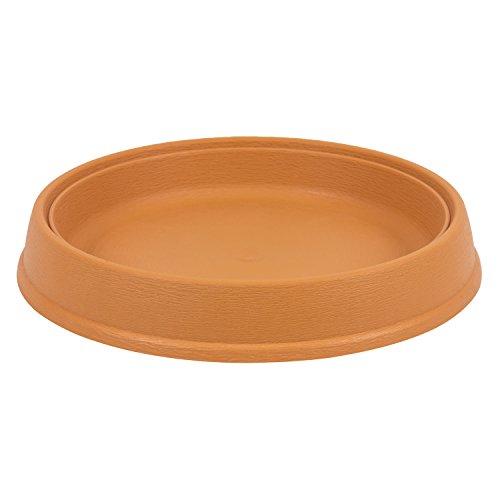 großer Blumentopf Untersetzer Massivoptik terracota 510 mm extra hoch von Prosperplast