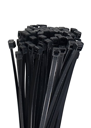 Proteco-Werkzeug Profi Kabelbinder 200 mm 300 mm 400 mm 500 mm schwarz UV stabil Mengen und Größen bitte wählen von Proteco-Werkzeug