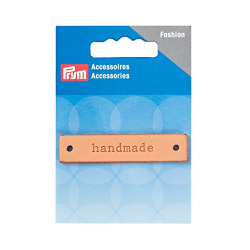 Prym 403795 Handmade Label Handgefertigtes Etikett Leder Natur rechteckig, Natural, 9.3 x 6.7 x 0.5 cm Prym 403795 Handmade Label Handgefertigtes Etikett Leder Natur rechteckig, Natural, 9.3 x 6.7 x 0.5 cm von Prym