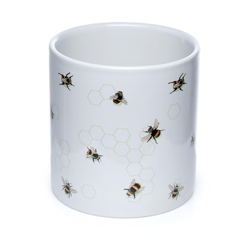 Puckator Vase für den Innenbereich aus Keramik - Biene - The Nectar Meadows Bee - Groß von Puckator