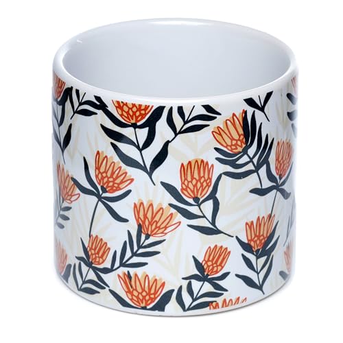 Vase für den Innenbereich aus Keramik - Protea, Blumentraum, klein von Puckator