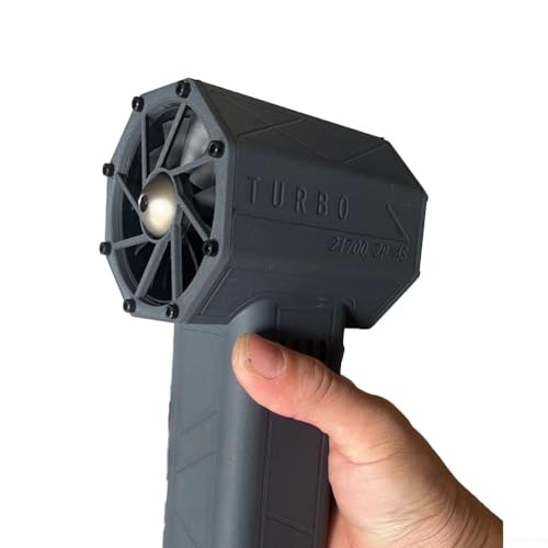 Puupaa Luftgebläse, 130.000 U/min Mini-Jet-Ventilator, wiederaufladbarer Mini-Turbo-Jet-Ventilator, tragbarer Luftgebläse, Superjet-Ventilator (PRO-Version + Typ C 100 W Ladung) von Puupaa