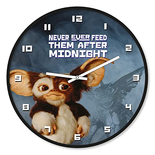 Pyramid International Gremlins Wanduhr (Gizmo Graphic), 25 cm Durchmesser, offizielles Lizenzprodukt von Pyramid International