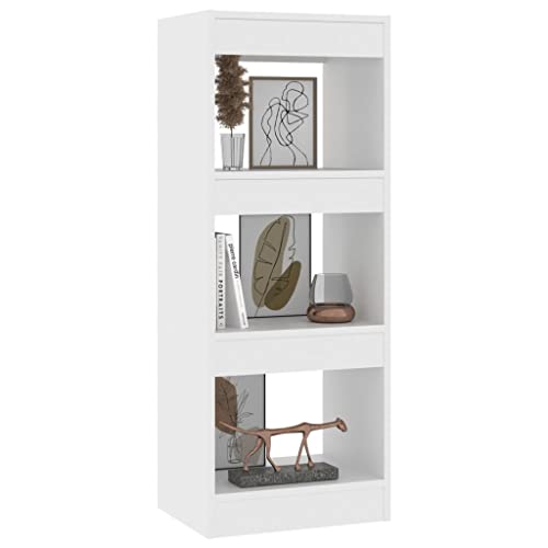 QBKLI Bücherregal mit 4 Ebenen, kleines Ausstellungsregal, freistehendes Lagerregal für Wohnzimmer, Schlafzimmer, Büro, 103 x 40 cm von QBKLI