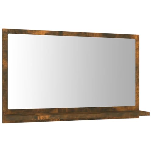 QJBSAVVA Banyo Dolabı Medizinschrank Apothekerschrank Küche Sideboard - Badspiegel Räuchereiche 60x10,5x37 cm Holzwerkstoff für Badezimmer Küche Flur Waschküche QJBSAVVA Banyo Dolabı Medizinschrank Apothekerschrank Küche Sideboard - Badspiegel Räuchereiche 60x10,5x37 cm Holzwerkstoff für Badezimmer Küche Flur Waschküche von QJBSAVVA