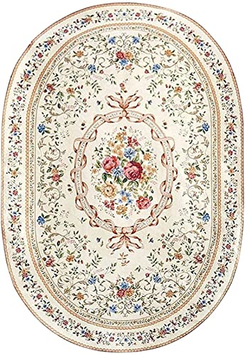 QJDTZMD Teppiche Modern Designer Vintage beige Muster mit Blumen für Wohnzimmer Schlafzimmer Nachttisch Sofa Garderobe Stuhlmatte Kinderzimmer rutschfest 140 x 200 cm QJDTZMD Teppiche Modern Designer Vintage beige Muster mit Blumen für Wohnzimmer Schlafzimmer Nachttisch Sofa Garderobe Stuhlmatte Kinderzimmer rutschfest 140 x 200 cm von QJDTZMD