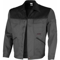 Bundjacke Image mg 300 Gr. 52 grau/schwarz - Qualitex von QUALITEX