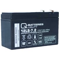 Quality Batteries - Ersatzakku für Panasonic LC-R127R2PG 12V 7,2Ah agm Batterie VdS von QUALITY BATTERIES