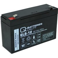 Quality Batteries - Q-Batteries 6LS-12 6V 12Ah Blei-Vlies Akku / agm vrla mit VdS von QUALITY BATTERIES