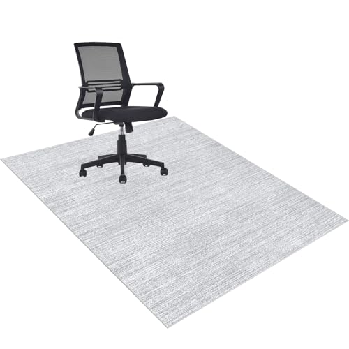 Bodenschutzmatte Bürostuhl, Gaming Bürostuhl Stuhlmatten, rutschfest Stuhlmatte Bodenschutzmatte für Hartböden und Teppich Schreibtischstuhl Unterlage für Laminat Parkett 80 x 120 cm Bodenschutzmatte Bürostuhl, Gaming Bürostuhl Stuhlmatten, rutschfest Stuhlmatte Bodenschutzmatte für Hartböden und Teppich Schreibtischstuhl Unterlage für Laminat Parkett 80 x 120 cm von Qemgrste