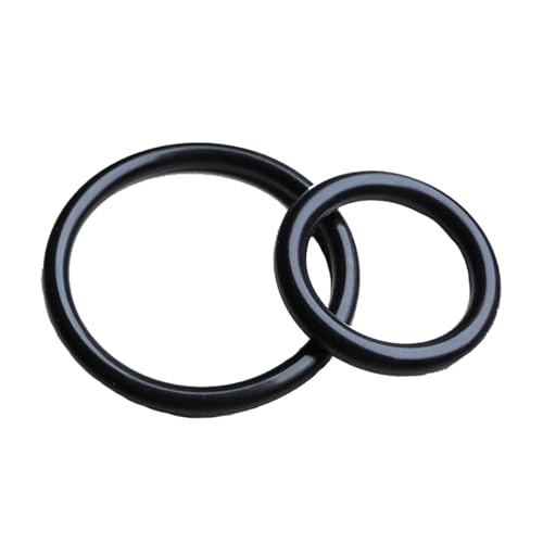 2 Stück NBR O-Ringe, 8 mm x 149 mm x 165 mm, schwarze O-Ringe aus Nitrilkautschuk 2 Stück NBR O-Ringe, 8 mm x 149 mm x 165 mm, schwarze O-Ringe aus Nitrilkautschuk von Qgsaghty