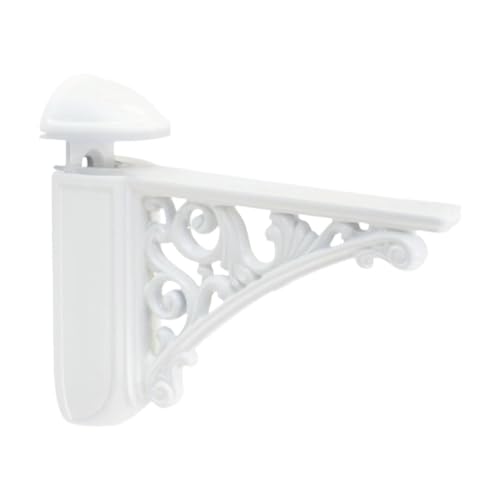 Qianly Regalstütze Aus Robustem Material, Wandhalterung für Verschiedene Räume, Weiß Qianly Regalstütze Aus Robustem Material, Wandhalterung für Verschiedene Räume, Weiß von Qianly
