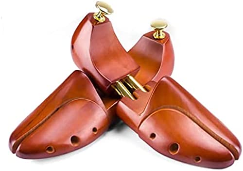 1 Paar Schuhspanner aus Holz für Schuhe, verstellbare Holzschuhe für Herren und Damen, Pumps, Stiefelformer, Expander-Bäume, M von Qingingg