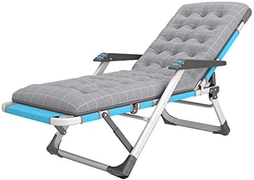 Patio Lounge Chairs Klappbarer Chaiselongue-Stuhl für den Außenbereich, Rasen, Terrasse, Strand, Sonnenbaden, Deck, Zero-Gravity-Stuhl im Freien, 15-Fach Verstellbarer, robuster Camping-Lieg von Qingingg
