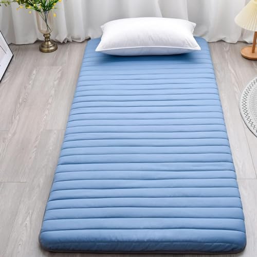 Tatami-Matratze, klappbare Boden-Futon-Matratze, japanische dicke Futon-Matratze aus weichem, gestepptem Baumwollmaterial zum Schlafen von Gästen ( Color : D , Size : 100x200cm(39.37x78.74 in) ) von QiuShuiDr