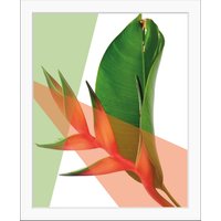 queence Bild "Sabine", Blätter, Natur, gerahmt, Blatt von Queence