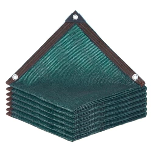 Sunblock Shade Cloth Net 55% Shade Tarp Sun Green Sun Shade Sail Mesh mit Ösen 3x4m 3x5m 4x4m 4x5m 4x6m 5x5m 6x10m UV-beständiges Netz Zaun Sichtschutz(Size:3x20m(9.8x65.6ft)) von RAKKYO
