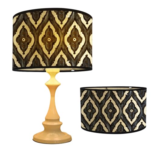 RANJIMA Lampenschirm für Tischlampe,Lampenschirm Stehlampe Wandleuchten Dekorative Leuchtenschirm,E27 Vintage Rustikale Gewebter Lampenschirme für Schlafzimmer Wohnzimmer Hängelampenschirm Dekorativer RANJIMA Lampenschirm für Tischlampe,Lampenschirm Stehlampe Wandleuchten Dekorative Leuchtenschirm,E27 Vintage Rustikale Gewebter Lampenschirme für Schlafzimmer Wohnzimmer Hängelampenschirm Dekorativer von RANJIMA