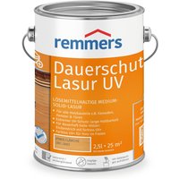 Remmers - Dauerschutz-Lasur uv pinie/lärche, 2,5 Liter, Holz UV-Schutz für außen, auch für helle Farbtöne und farblos uv+, blockfest, wetterbeständig von REMMERS