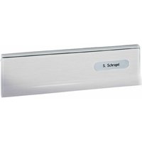 Einwurfklappe zu Tür-Durchwurfbriefkasten, 260 x 82 mm, silber eloxiert - Renz Einwurfklappe zu Tür-Durchwurfbriefkasten, 260 x 82 mm, silber eloxiert - Renz von RENZ