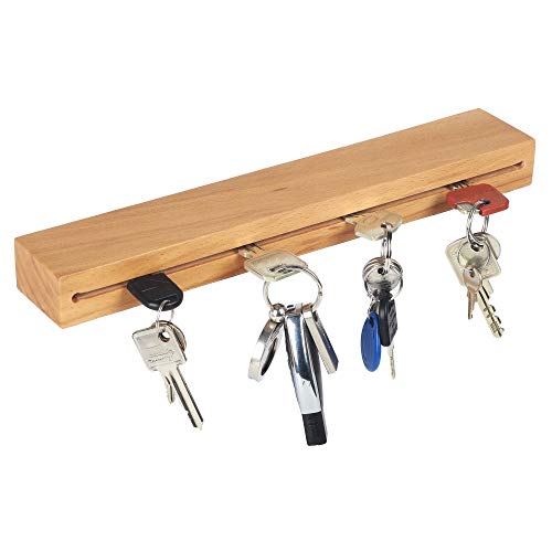 RICOO Schlüsselbrett aus Holz Schlüsselboard 30x5x3 cm Modern Wandhalterung Ablage SH430 Eiche Schlüsselhalter Wand Schlüsselleiste mit Ablagefläche Wandhaken Schlüsselhaken RICOO Schlüsselbrett aus Holz Schlüsselboard 30x5x3 cm Modern Wandhalterung Ablage SH430 Eiche Schlüsselhalter Wand Schlüsselleiste mit Ablagefläche Wandhaken Schlüsselhaken von RICOO