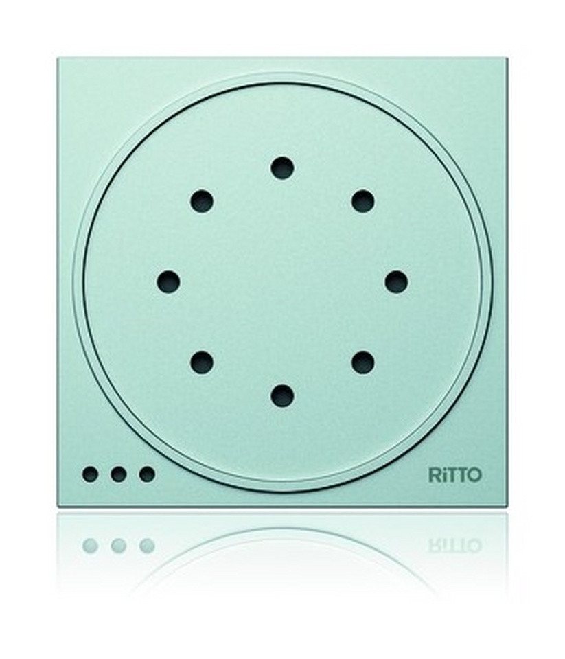 RITTO Gegensprechanlage, Sprachmodul Bus-System silber 95 x 95 x 33 mm von RITTO