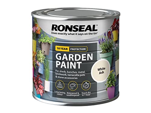 Ronseal RSLGPWA250 250 ml, Garden-Lack-weißer Esche von Ronseal