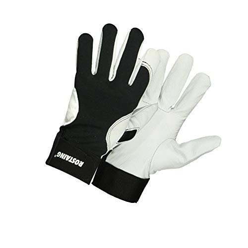 ROSTAING CONTACT/IT08 Handschuhe, Weiß/Schwarz, 32,5 x 11 x 1 cm von ROSTAING