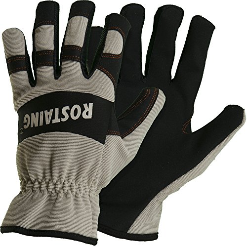 Rostaing dryfeel-it09 Handschuh vielseitig einsetzbar. Komfort, atmungsaktiv, grau/schwarz, 31 x 12 x 2 cm von ROSTAING