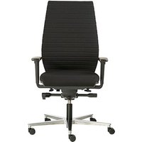 ROVO CHAIR Bürostuhl Rovo R12 Stoff schwarz, Gestell alu von ROVO CHAIR