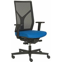 ROVO CHAIR Bürostuhl Rovo R16, 3030 S5 1-26 Stoff blau, Gestell schwarz von ROVO CHAIR