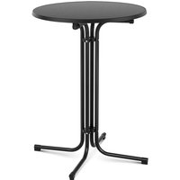 Royal Catering - Stehtisch Bistrotisch klappbar Bistro Tisch Bartisch Gastro rund ø 80 cm schwarz von ROYAL CATERING