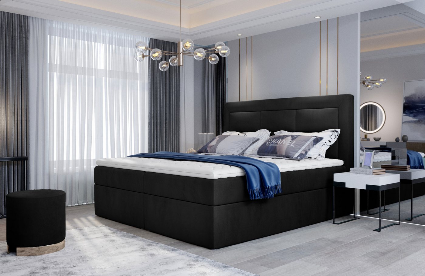 ROYAL24_MARKT Boxspringbett - Pure Entspannung / Erkunden Sie unsere Auswahl an Betten (Boxspringbett, 1-St., Premium - VIVRA), Bequem - Hochwertig - Langlebig. von ROYAL24_MARKT