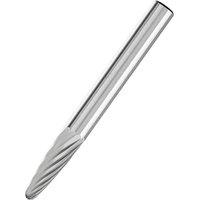 Hartmetall Frässtift Rundbogen rbf ø 06x18 mm Schaft-Ø 6 mm Z3 universal mittel - Pferd von RÜGGEBERG GMBH & CO.