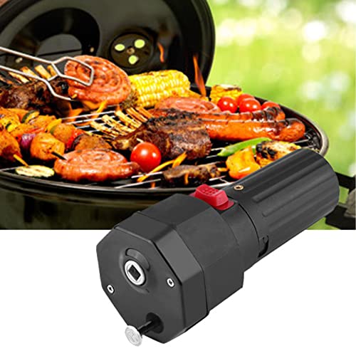 Raguso Grill-Rotisserie-Motor Elektrischer Rotisserie-Motor für Grill Barbecue-Grill-Motor Rotisserie-Motor Grillmotor 1,5 V Batteriebetriebene Schwarze Farbe von Raguso